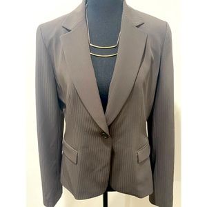 Tahari Rich Chocolate Brown Suit Jacket, 8